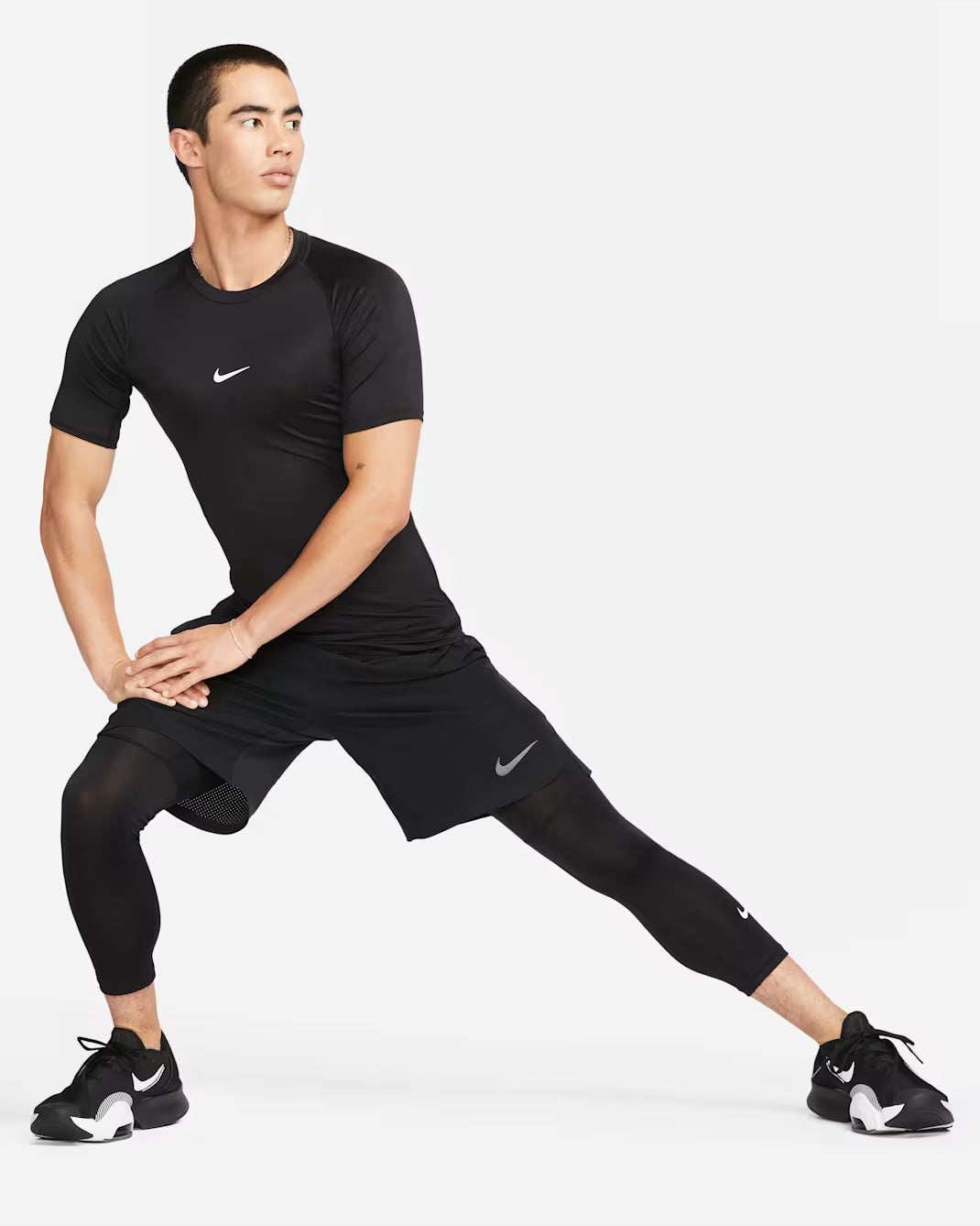 Nike Pro Men's Dri-FIT Tight Short-Sleeve Fitness Top