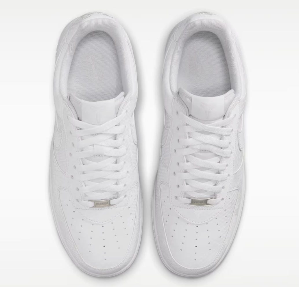 Kobe Air Force 1 Low 'TRIPLE WHITE'