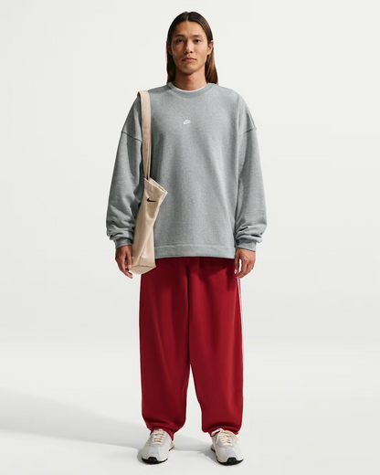 Nike Oversized French-Terry Crew-Neck