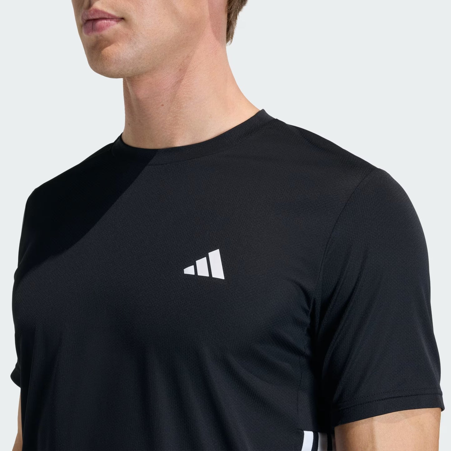 ADIDAS WORKOUT ESSENTIALS BASE 3-STRIPES T-SHIRT