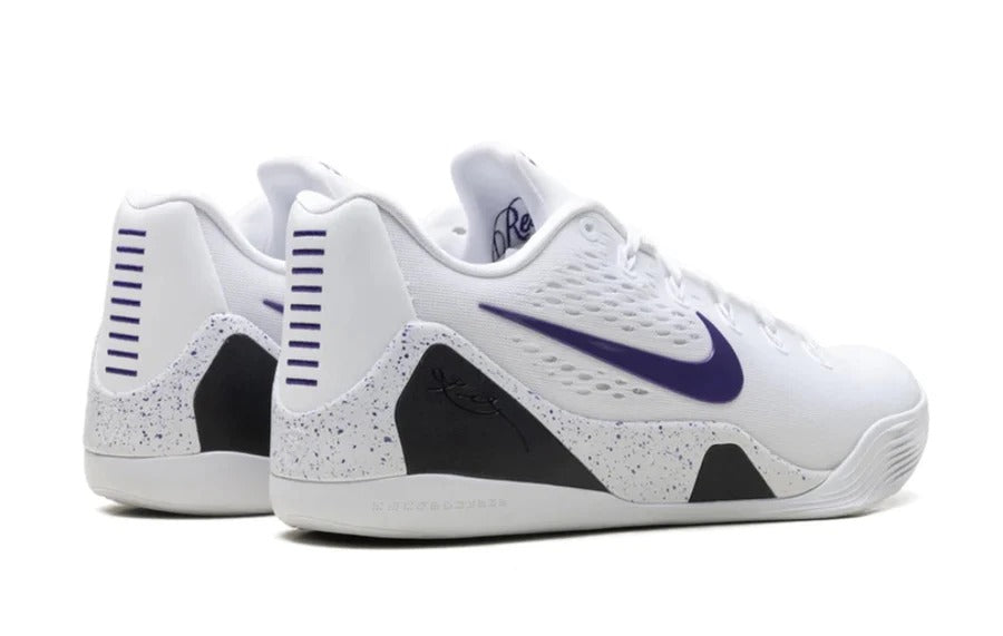 Kobe 9 Elite Low EM Protro White Court Purple